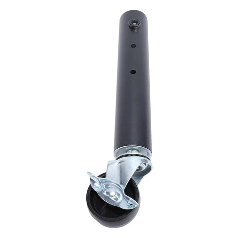 Heavy Duty Carbon Steel Furniture Legs With Casters 4 Pack Table Leg Extenders Riser For Cabinets Sofas Beds Desks Coffee Tables Easy Installation Height Adjustable 27cm
