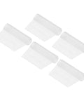RC Hinges Set 0.5 Inch X 0.7 Inch X 0.8 Inch Adjustable Hatch Hinges For RC Model Airplanes 5 Pack Durable Plastic Construction