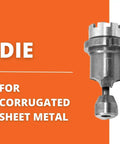 Die For Nibblers BLK 1.3 CSE And ABLK 18 Series Nibblers High Precision Cutting For Corrugated Sheet Metal