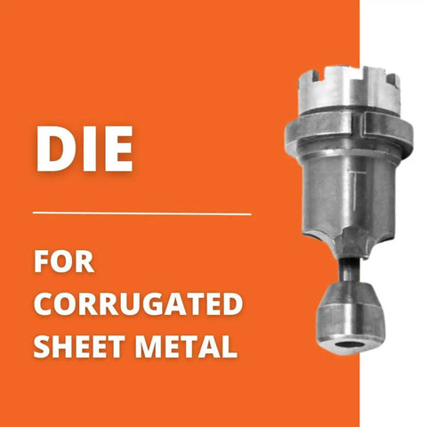 Die For Nibblers BLK 1.3 CSE And ABLK 18 Series Nibblers High Precision Cutting For Corrugated Sheet Metal