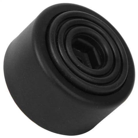 Round Black Sofa Legs M8 Screw 35mm Height With 45mm Pad Durable Metal Furniture Legs for Sofas Cabinets and Desks close up
