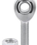 No Nonsense Half Inch Male Rod End Featuring A Half Twenty Left Hand Thread Machined From Premium 4130 Chromoly Steel with nut.