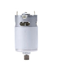 RS550 21V Replacement Motor With 14 Tooth Gear For Mini Rechargeable Hand Saw, High Torque Low Noise Copper Winding Micro Motor