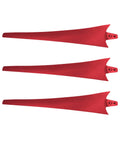 22.83 Inch Wind Turbine Blade For DIY Horizontal Turbine Generators, 58 Centimeters Carbon Fiber Nylon Composite, Red Finish