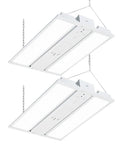2 Pack LED Linear High Bay Shop Light 210W 27300 Lumens 130 Lm Per Watt 5000K Warehouse Lighting 100 To 277V Dimmable 0 To 10V
