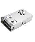 Beefy 220V To 24V DC Driver Power Supply Transformer 12V Output For DIY Projects And LED Gear 5V60A Style Plug And Play Heavy Duty Step Down Power Unit For Reliable Performance, silver metal case with screw terminals