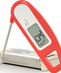 Ultra Fast Digital Meat Thermometer For Backyard Grillin And Cookin With 3 Second Instant Read, 2.75 Inch Probe, Foldable Compact Design