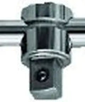 One Half Inch Drive Sliding T-Handle With Alloy Steel Construction, Heat Treated For Strength, Full Polish Finish, Twelve And Fifteen Sixteenths Inch Overall Length
