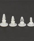 Stand Off Spacers Kit 200 Pieces 4 To 8mm For PCB Pillar Racks And Circuit Boards Nylon Built Heavy Duty With Dual Locking Wing Design For Firm DIY Friendly Vibration Resistant Mounts, four nylon spacers