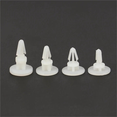 Stand Off Spacers Kit 200 Pieces 4 To 8mm For PCB Pillar Racks And Circuit Boards Nylon Built Heavy Duty With Dual Locking Wing Design For Firm DIY Friendly Vibration Resistant Mounts, four nylon spacers
