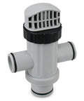 Dual Split Hose Plunger Valve For Intex Above Ground Pools And Pumps Replacement Pool Part Attachment, side view