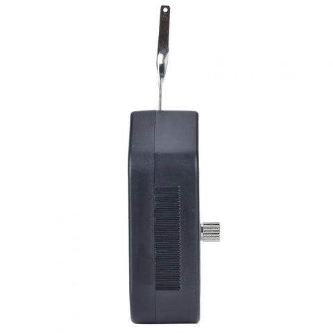 Double Needle Dial Tension Meter Grams Force Tensiometer For DIY And Machine Shop, Portable Plastic Gauge For Accurate Spring Load Testing. Side view