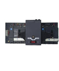 Dual Power Source Transfer Switch 4P 250A CB Class Automatic Transfer Switch High Power For Heavy Duty Home And Industrial Use Plug And Play Install Easy To Maintain Reliable Power Switching front view
