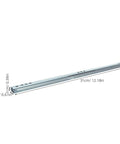 Heavy Duty Side Mount Drawer Slides 12 2 Inch With 17mm Groove Two Way Ball Bearing Runners Low Friction Metal Glides For Cabinets Bedroom And DIY Installation Smooth Glide Four Pack Straight Up Solid Quality For Home Improvement Tasks No Hassle Setup. 12.18in metal drawer slide