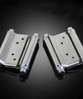 Stainless Steel Double Open Spring Hinge For Doors And Gates Two Way Free Swing in 3-5 Inch Corrosion Resistant Easy Install