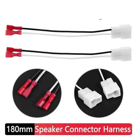 Slick Solid Automotive Sensor Wiring Harness Connector Plug 72 9300 For Ford Aspire Contour Mazda Festiva No Hassle Under The Hood Swap. 180mm speaker connector harness with red and white connectors.
