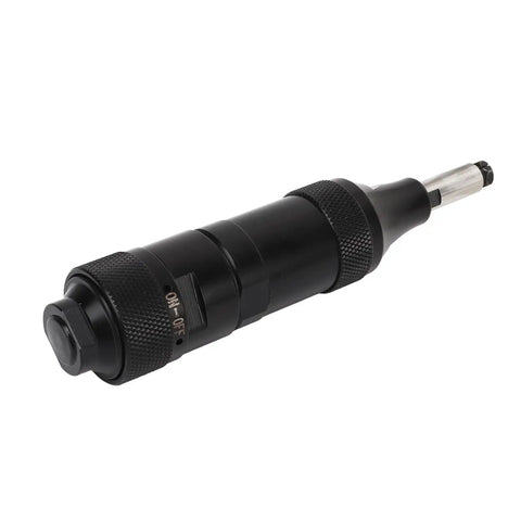 Real Deal Pneumatic Air Die Grinder Crunching Numbers At 30000 Rpm Inside A Durable Stainless Steel Body Designed For Hassle Free Polishing Metal Engraving And Daily Cuts, black finish.