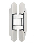 Concealed Door Hinges Heavy Duty Invisible 3D Adjustable Pair for Doors Up To 850mm Wide And 35mm Thick installed view