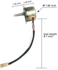WaterWall Spray Arm Motor DD31 00013B For Samsung Dishwashers SRM 36HR Replacement Part with measurements
