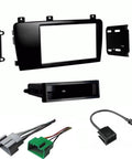Volvo Dash Kit For Aftermarket Car Radio Install In Factory Location Single And Double DIN Includes Wire Harness And Antenna Adapter Black ABS Plastic