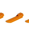 Three Piece Orange Brick And Axle Separator Tool Set For Brick Fans shown on white background