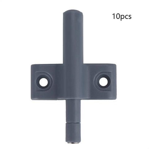 Cabinet Door Damper With Magnetic Tip For Quiet Close And Smooth Soft Close Release Catch, 10-piece gray set
