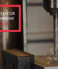 DMOD Series One Eighth Inch Solid Carbide Drill Bit Built For Tough, Abrasive Materials And High Temp Drilling in action