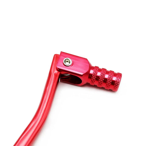 CNC Folding Foot Shift Lever For 50CC To 250CC 4 Stroke Pit Dirt Bikes Quad ATVs And Buggy Upgrade, durable aluminum, red