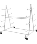 Rock Solid Five Tier Heavy Duty Horizontal Storage Rack With Smooth Rolling Wheels And Sure Lock Brakes 500 Lb Cantilever Lumber Rack Built Tough For Garage Shed And Worksite Stress Free Setup.