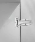 Heavy Duty Stainless Steel T Hinges For Closet Doors And Cabinets, Weatherproof Marine Grade Silver Bearing Hardware For Industrial Use, Overlay Cabinet Hinges, Durable Door Hardware That Keeps Doors Secure on white cabinet door