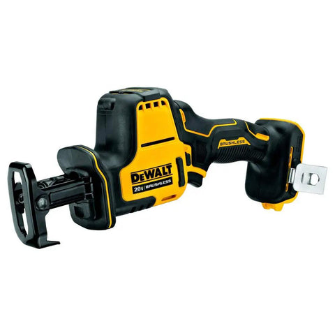 Atomic 20V Max One-Handed Cordless Reciprocating Saw Tool Only With Brushless Motor, Bright LED, 12.5-Inch Compact Design
