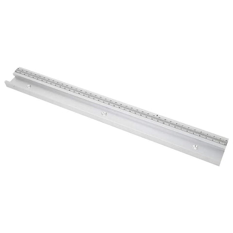 T Track Miter Bar Slider Aluminum Alloy Woodworking Guide Rail With Measuring Scale 400mm Option