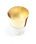 Brass Shim Stock Roll 6 Inch By 100 Inch 0.015 Inch Thick Shop Ready Pro Grade Metal Shims, rolled brass material top view