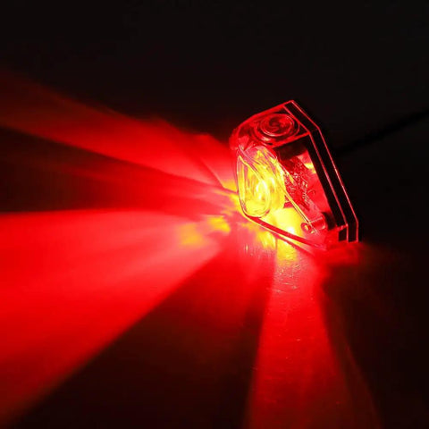 6 To 80V Waterproof Electric Bike Tail Light With 59 Inch Cable Rear Safety Brake Lamp For Night Riding Universal Compatibility