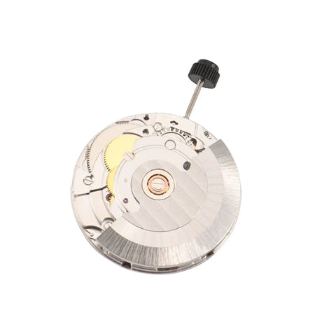 Automatic Watch Movement Replacement Kit With Decorated Finish Fully Compatible With SeaGull 2130 And ETA 2824 Clones close-up