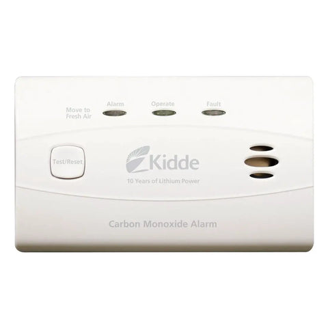 Worry Free Carbon Monoxide Detector Alarm With 10 Year Sealed Battery Never Change Battery Again Green Led Status Light