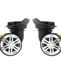 Kick The Squeaks To The Curb With These Heavy Duty Replacement Luggage Casters engineered for silent glide and reliable braking.