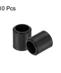 Ten Pack POM Sleeve Bearings 5mm ID X 7mm OD X 8mm Length Self Lubricating Oilless Black Bushings for Small Motors, DIY Projects, RC Cars, 3D Printer Parts, Hobby Machining. 10 pcs black bushings