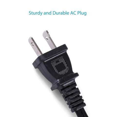 AC Plug for 36V 1.5A Battery Charger For Razor MX500 MX650 RSF650 SX500 IZIP I600 I750 I1000 Mongoose M750 Xtreme X600