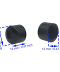 Longboard Truck Pivot Cup Replacement Kit Four Pack, Seventeen Millimeter Inner Diameter, Durable PU Protector Cups