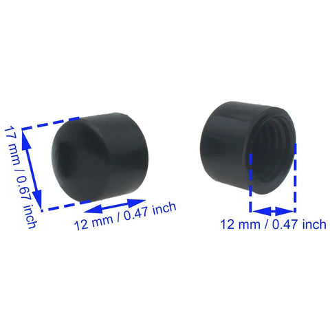 Longboard Truck Pivot Cup Replacement Kit Four Pack, Seventeen Millimeter Inner Diameter, Durable PU Protector Cups