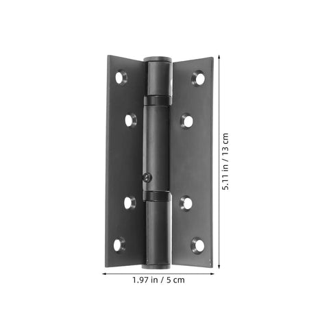 Stainless Steel Hydraulic Buffer Door Hinge With 90 Degree Positioning And Strong Spring For Smooth Opening And Self Closing On Wooden Doors