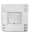 LED Canopy Light For Gas Stations 150W 21000 Lumens Surface Mount Ceiling Fixture 5700K Daylight White IP65 Waterproof