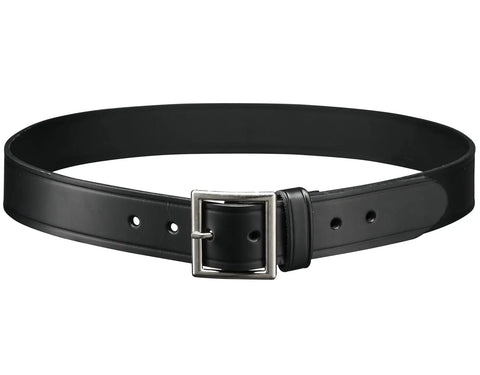 Garrison 1.5 Inch Genuine Leather Belt For Men Black Leather With Chrome Buckle American Made Built To Last Everyday Wear