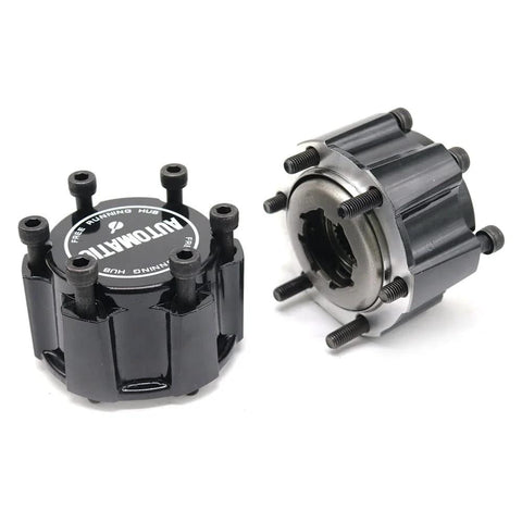 2 Pack Free Running Wheel Hub Lock 28 Spline 40260-1S700 for Frontier X-Terra Navara D22 displayed with bolts visible