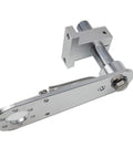 140mm T Shaped Aluminum Alloy Encoder Bracket With Spring Holder Base Aperture For Secure Mount 20mm Hole And 80mm Circular Rod