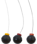 Heavy Duty Woodturning Lathe Wire Burner Set 18 Inch Friction Detailing Tool with three color-coded wires for sharp accent rings.
