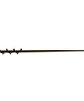 Heavy Duty Bulb Auger And Bedding Plant Tool With Two 48 Inch Drill Bits And Half Inch Non Slip Hex Drive shown horizontally