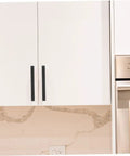 Black Cabinet Door Handles And Pulls Set For Vintage Style Kitchen Wardrobe And Furniture Hardware Durable Easy Install Drawer Pulls Two Pack Slick Modern Look on white cabinets