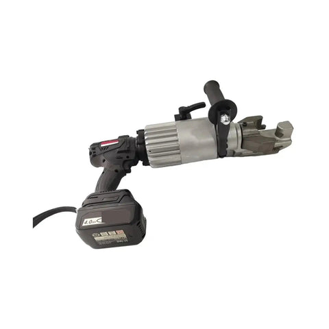 Heavy Duty Cordless Rebar Cutter And Bending Machine With Fast Hydraulic Power, industrial-grade design, portable, robust battery.